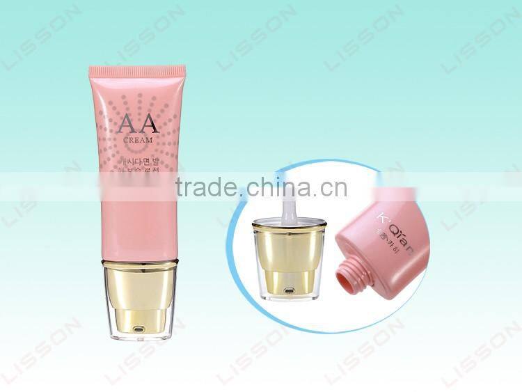 square cosmetic bottle tube