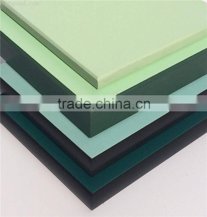 Bhgood glossy pink color hpl compact laminate stone cladding panels