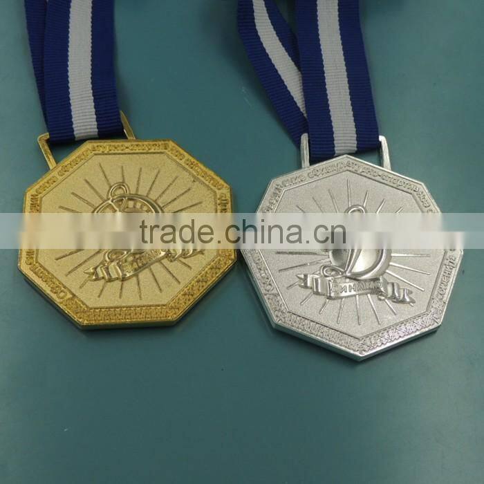 Gold plated souvenir metal cheap wholesale custom sport metal meda