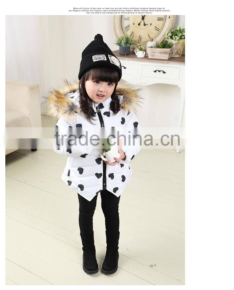2015 New model velvet winter child clothes for girl wear snow weather down jacket wholesale spot winter coat kids(ulik-J022)