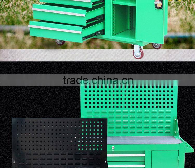 LAOA heavy duty tool trolley with support plate 5drawers tool trolley