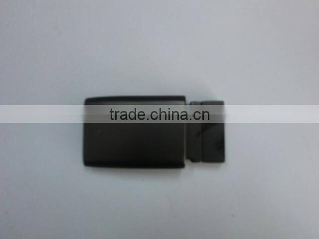 2015 Newest style fashion Plate buckle with gun metal for man