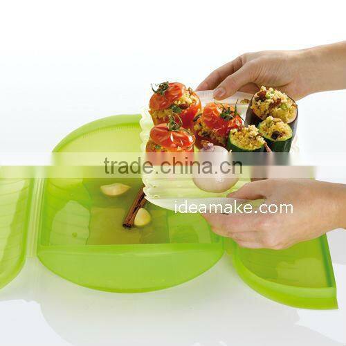 Silicone Steamer For Microwave As Seen On TV 2013 suitable in kitchenware