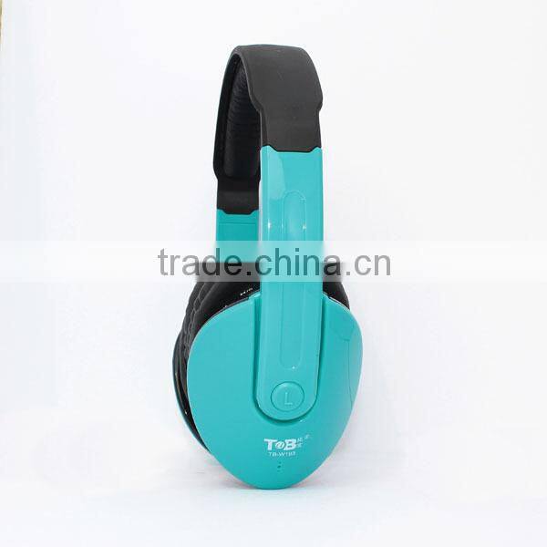 HiFi Sound Newest Stereo Headphone TF Card Headphone MP3 Player The Radio Function Headphone