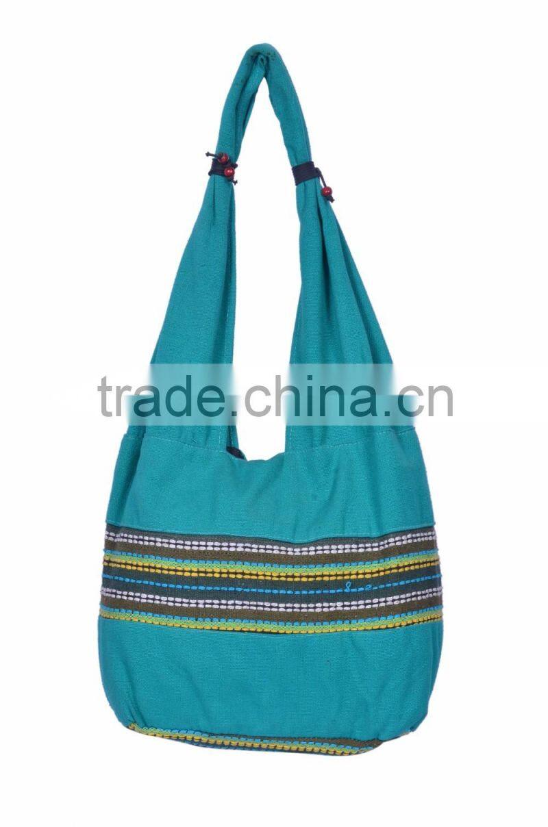 Cotton Fabric Shopping Shoulder Bag
