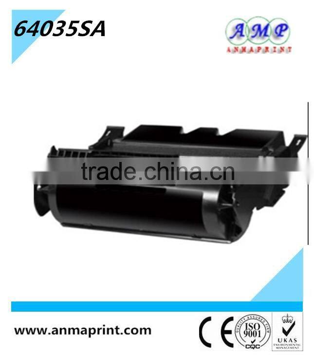 Laser jet printer toner cartridge products 64035SA for Lexmark printer parts