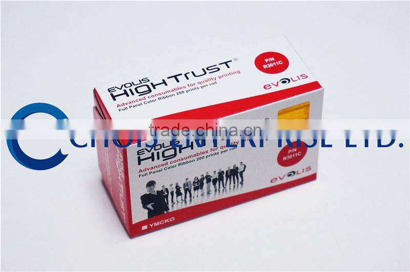 Evolis R3011 YMCKO Ribbon for Pebble 4 Printer