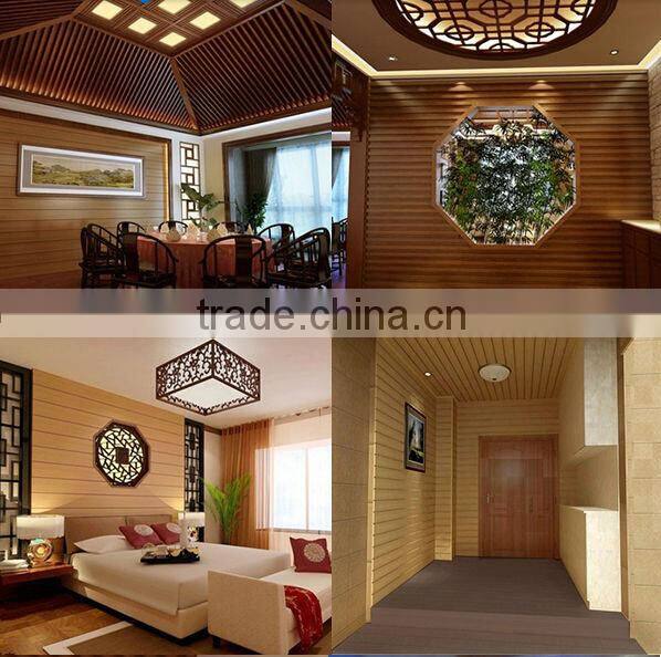 Interior decorative WPC wall panels
