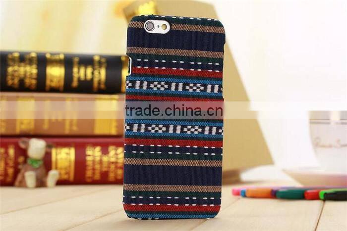 Canvas + PC Protective Shell Case for IPhone 6s 64gb Cell Phone Cover