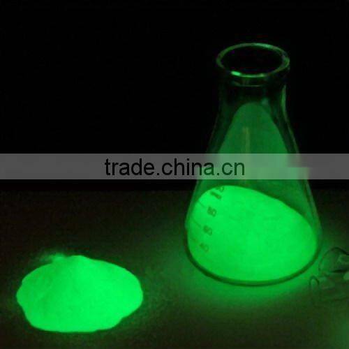 super glow yellow-green powder pigment/high glow yellow-green powder/luminous powder