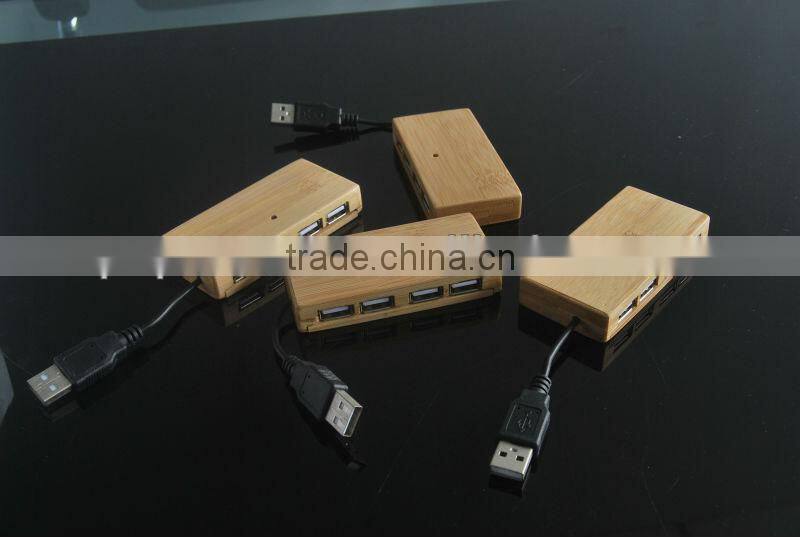 bamboo usb hub