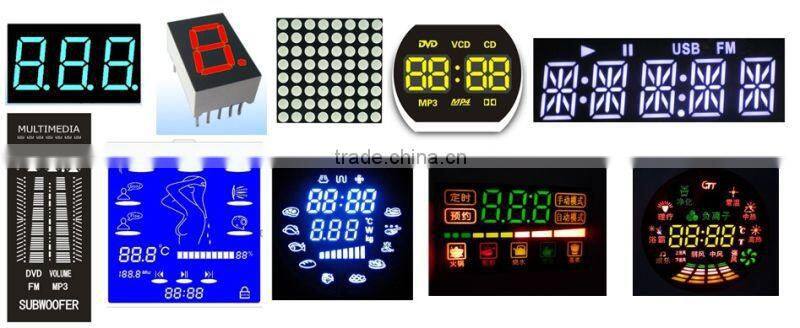high quality 7 segment 6 v dgital led timer display