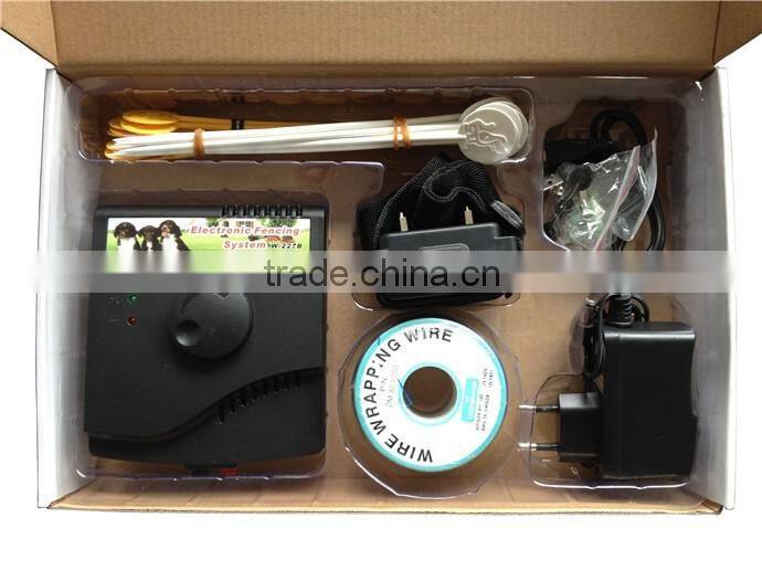 Waterproof Rechargeable outdoor Electronic Dog Fence Electric Shock System Train Collar pet fence system W-227B