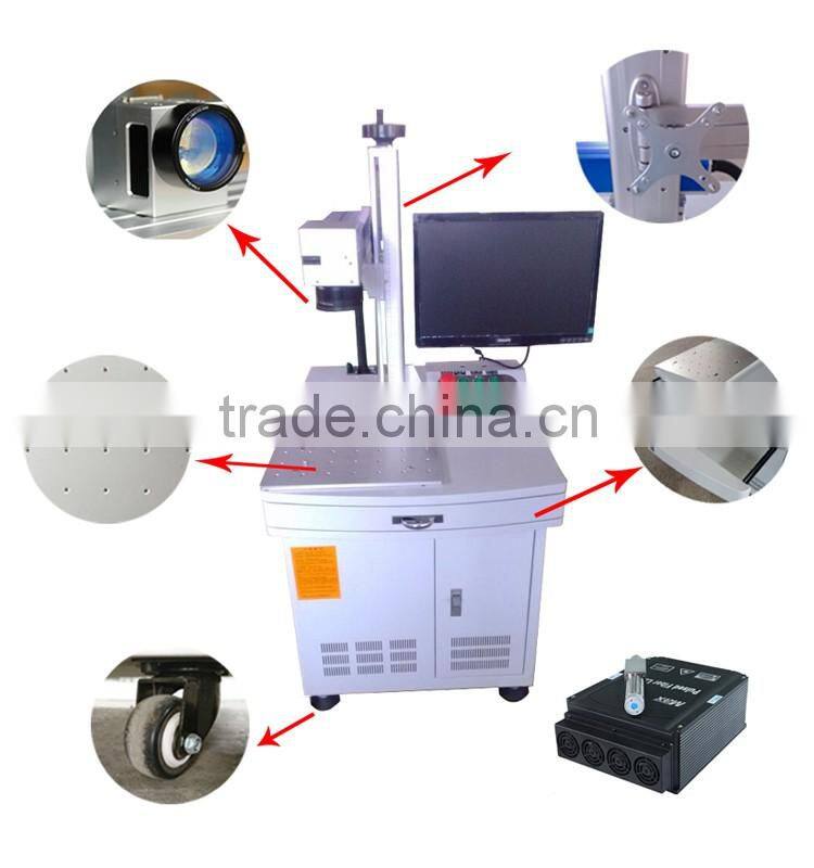 fiber table type laser marking machine with CE