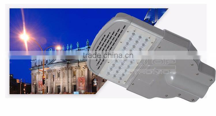 Outdoor ip66 waterproof bridgelux cob high lumen 30w led street light
