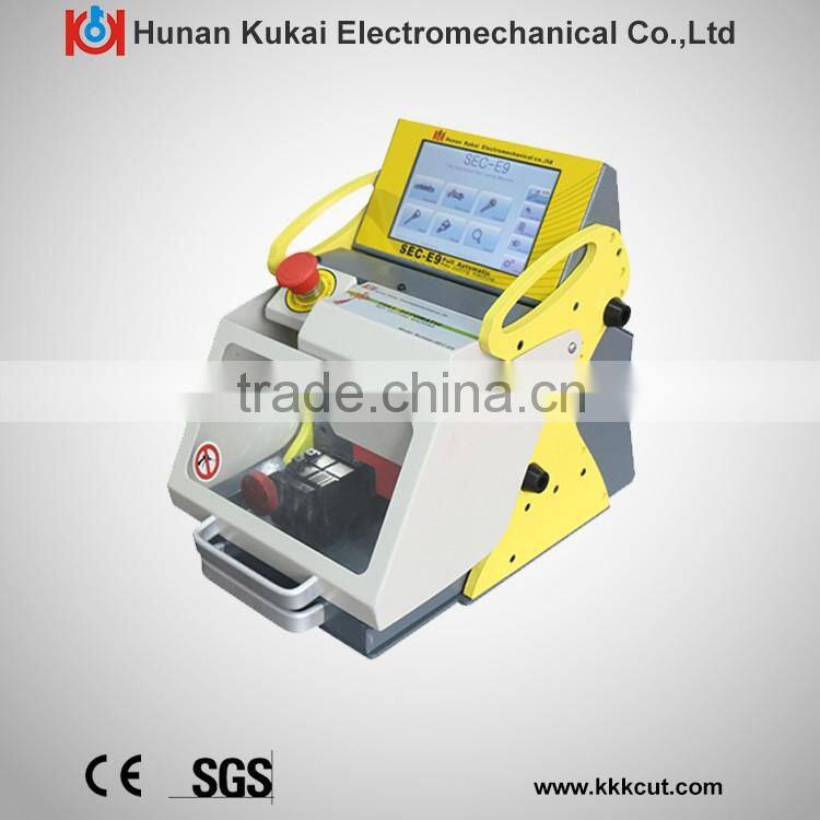 Best quality automatic key cutting machine sec-e9 price better than IKEYCUTTER CONDOR XC-007 xc-mini key cutting machine