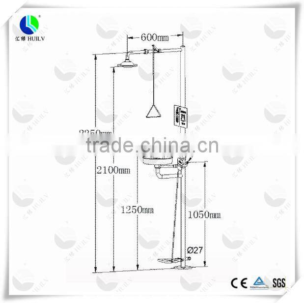 Good quality and pretty competitive price eyewash shower/station