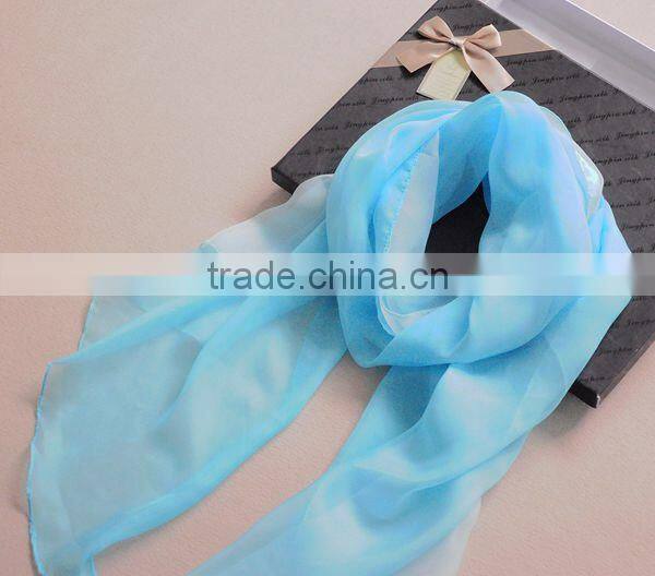 silk scarf manufacturing summer 2014 fashion 100% silk chiffon scarf silk scarf manufacturing