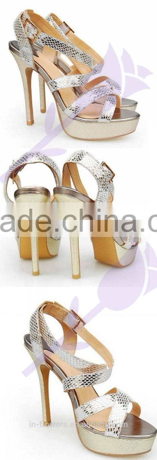 high quality round toe wholesale price lady sandals 2015