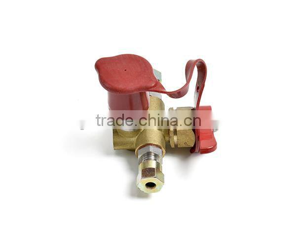 auto engine system gas precharge valve