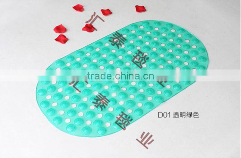 fashion pvc bathmat for bathroom floor