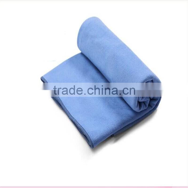 2016 China Supplier quick dry suede towel microfiber yoga