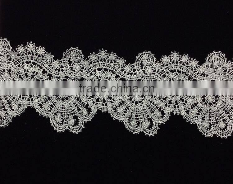 Wholesale Popular Classic Eco-Friendly Cheap African Cord Lace Trim