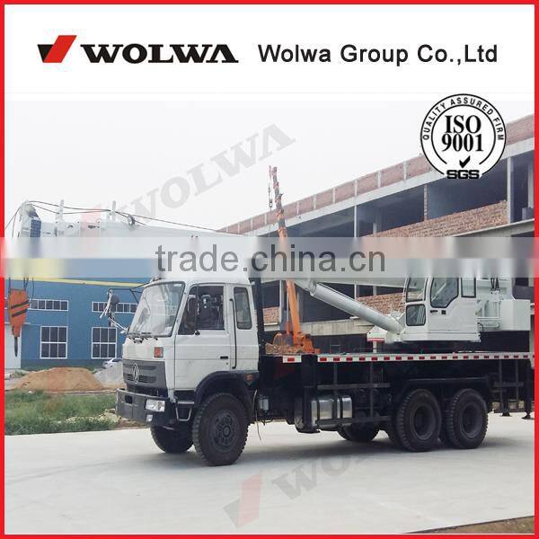 20 ton Used Truck Crane with telescopic boom 5 section for sale