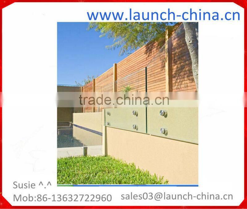 building 12mm clear green tempered glass for sale
