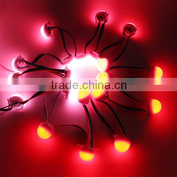 30mm ws2801 led modules waterproof IP67 DC 12V Led pixel modules Diameter