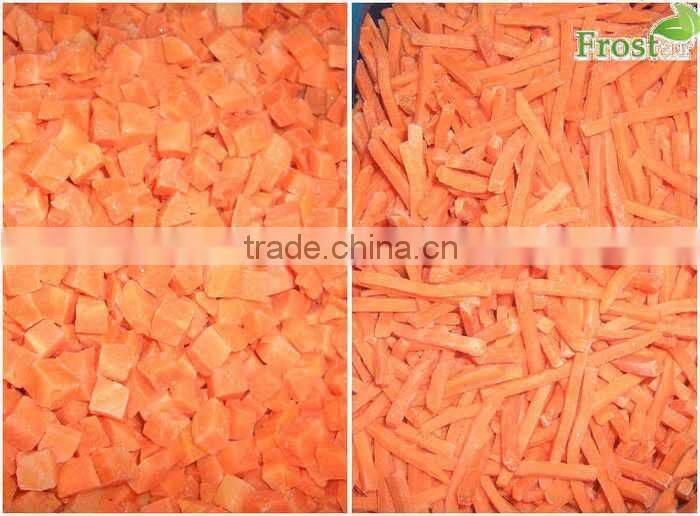 New crop frozen carrot