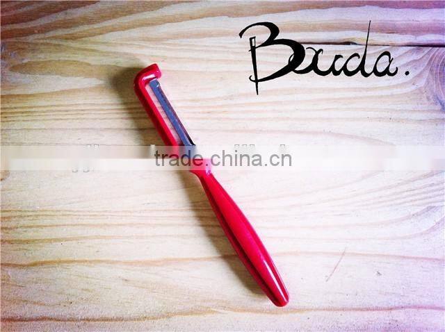 2016 Mini design popular stainless steel wooden handle butter knife BD-BK320