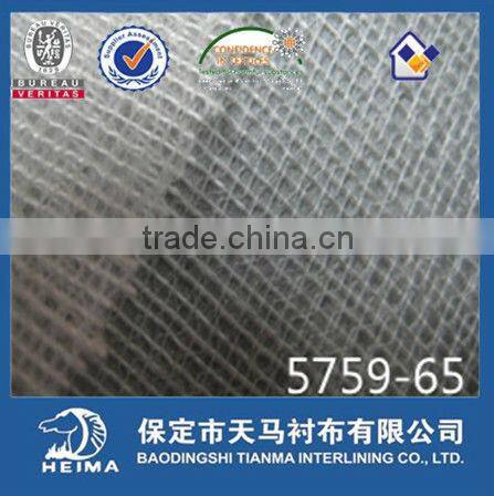knitting fusible interfacing fabric polyester interlining