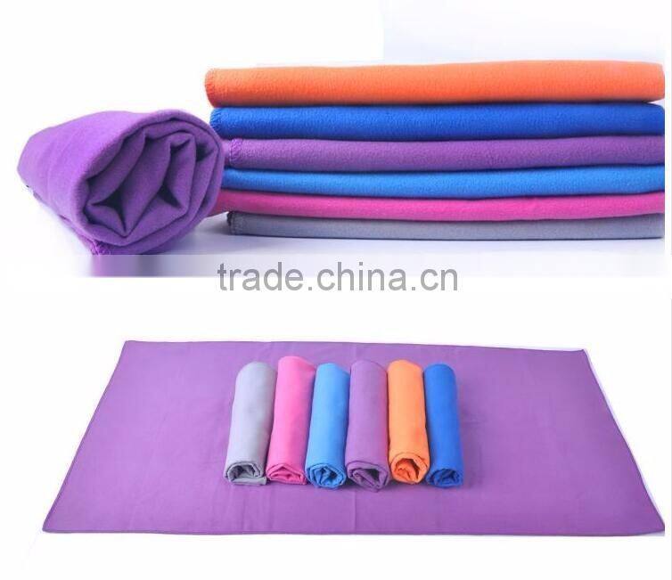 Custom microfiber suede sports towel