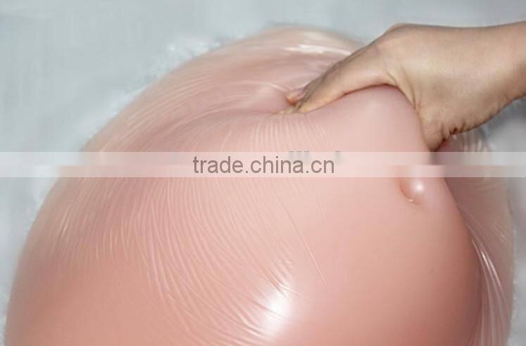 high quality silicone-artificial-belly-fake-pregnant-belly for cross-dresser