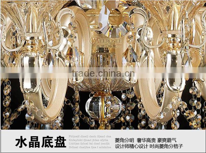 European style champagne crystal pendant lamp MD040