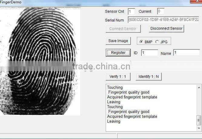 URU4000B Biometric reader