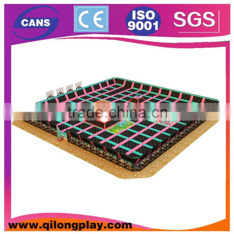 CE & TUV CertifictesChina Professional Square trampoline