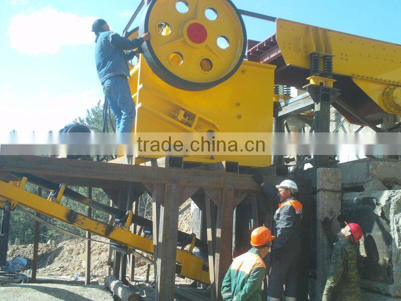 2014-2015 Best Selling Stone Jaw Crusher Over load protection
