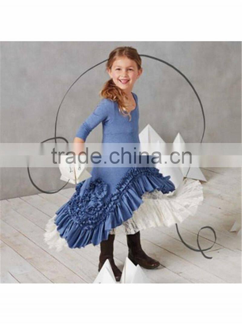 factory direct sale infant girl pumpkin halloween dress