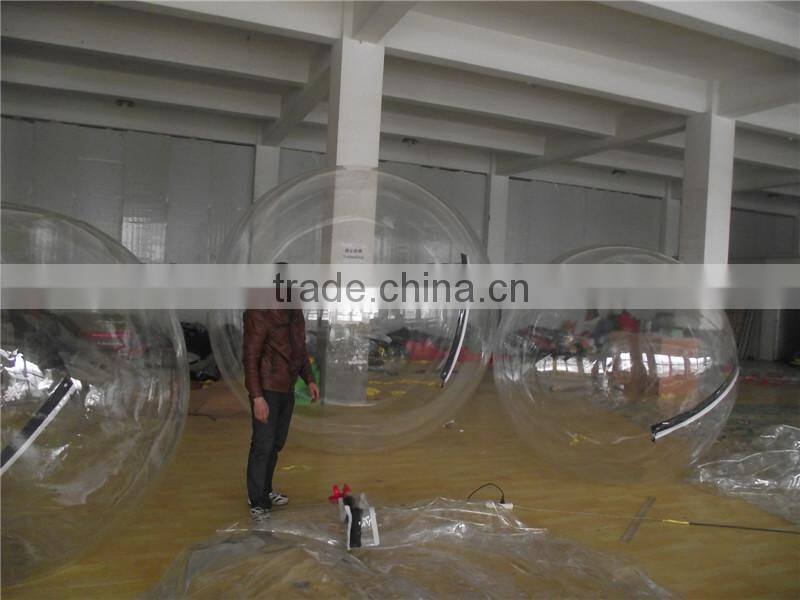 Transparent Tizip Zipper Water Walking Ball for Sale