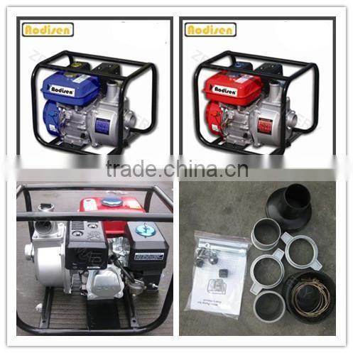 2 inch 50mm Aodisen GP50-1, 168F 6.5hp engine, 163cc, hand start, portable small gasoline water pump