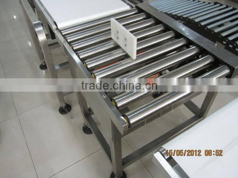 Check Weigher WS-N450 Online Weight Checker and Sorting for big size packing 0086 18939708569