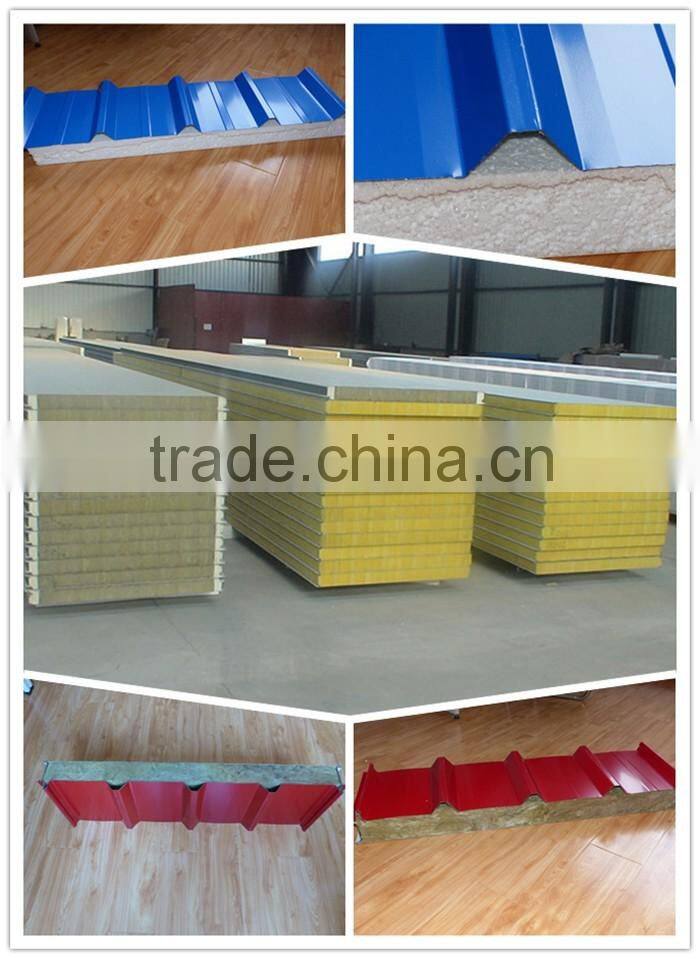 Colored steel roof panels