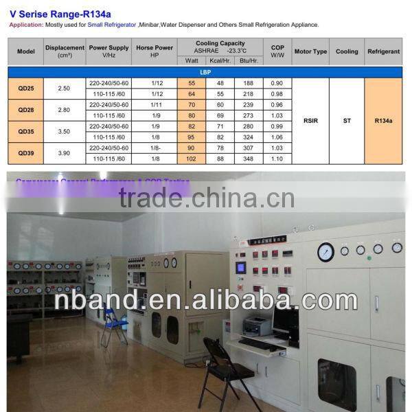 1/8hp Refrigeration Compressor