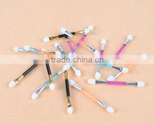Eye Shadow Applicator Eyeshadows Stick Colorful Handle Makeup Sponge