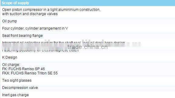 (FK40-655/560N) Bock Air Compressor valve upper & lower gasket Kit BK-032