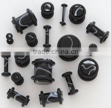 Fashion Cheat Ear Plugs Fake Ear Tape Cheater Plugs ear piercing jewelry