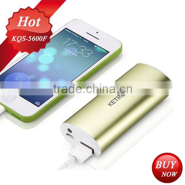 Feminine dual output portable led indicator power bank external battery