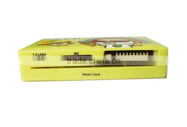 SD TF MS M2 ATM Smart SIM Multi-Memory Six-Slot Card Reader/Writer/Editor